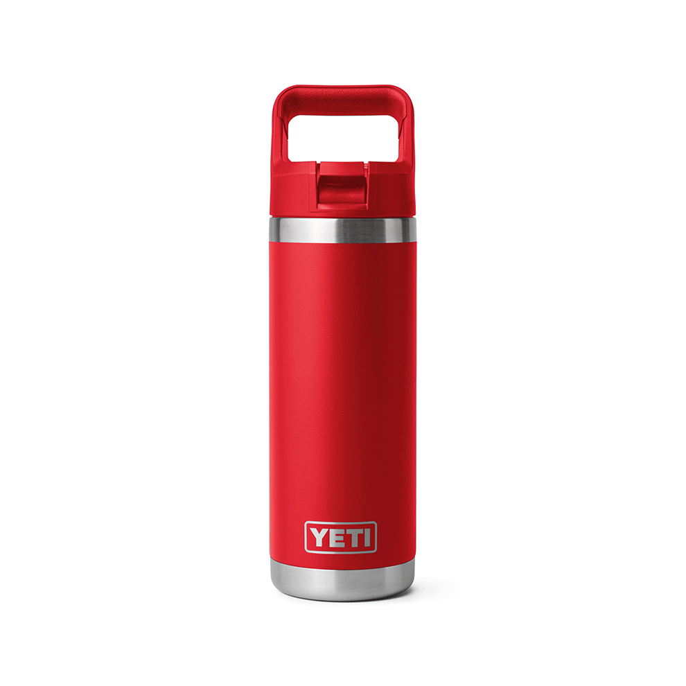 YETI Rambler 18oz Flasche mit Trinkhalm