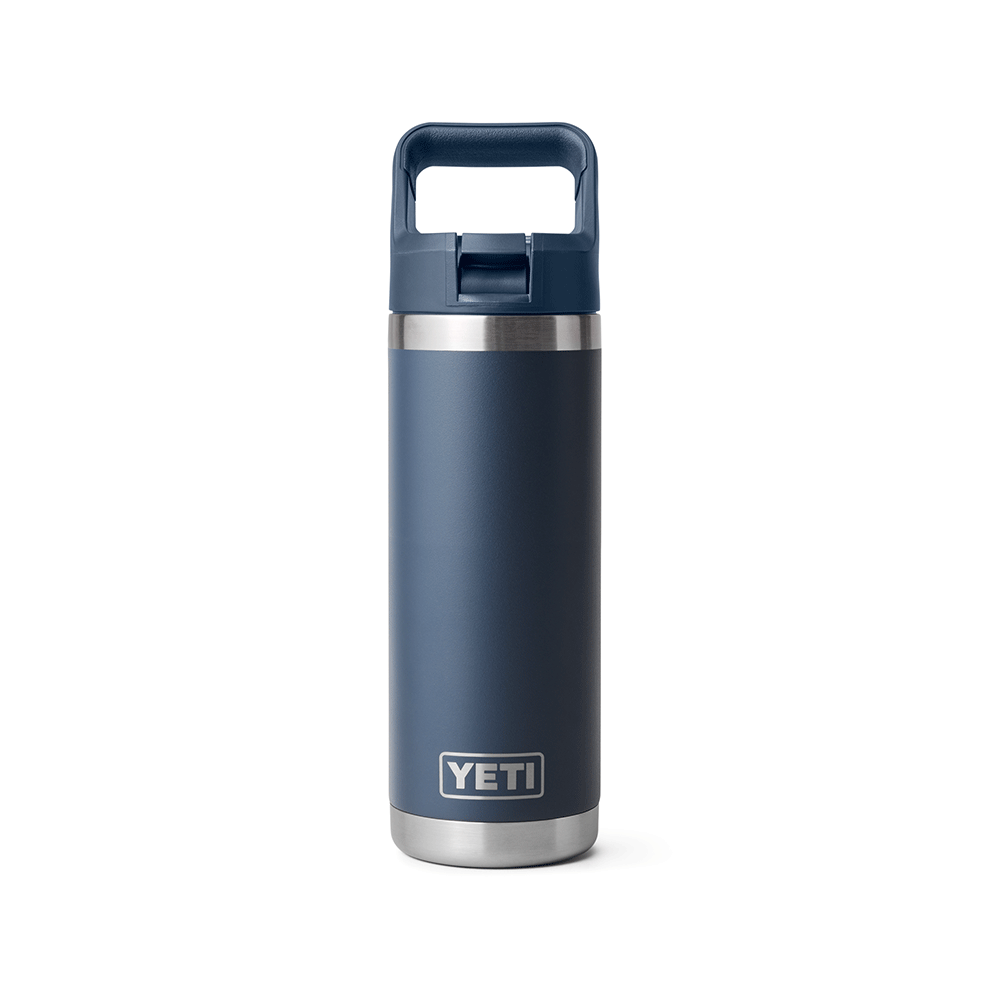 YETI Rambler 18oz Flasche mit Trinkhalm