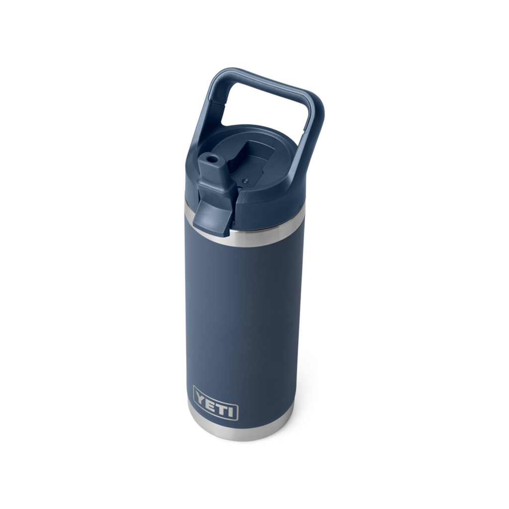 YETI Rambler 18oz Flasche mit Trinkhalm