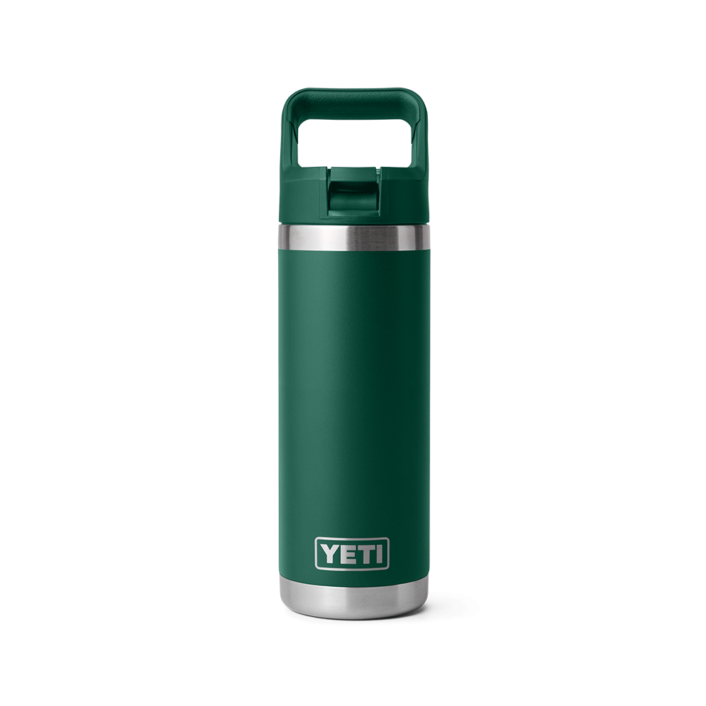 YETI Rambler 18oz Flasche mit Trinkhalm