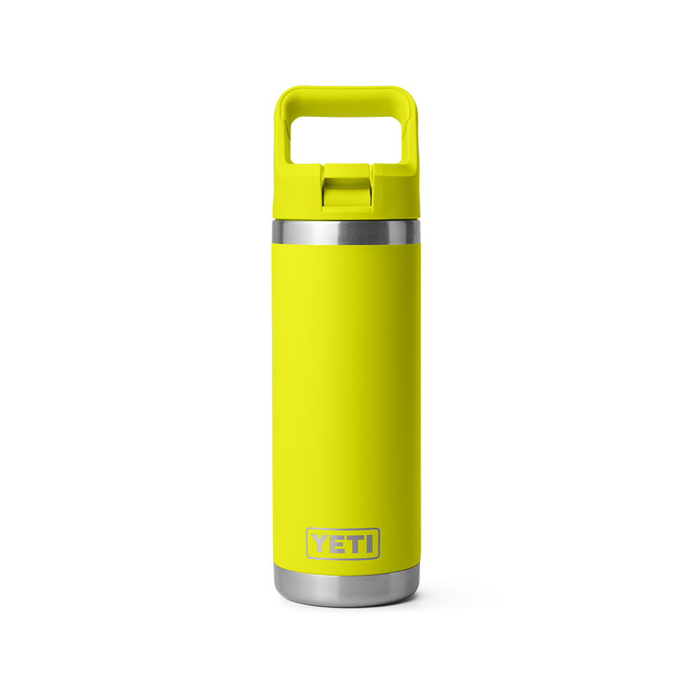 YETI Rambler 18oz Flasche mit Trinkhalm