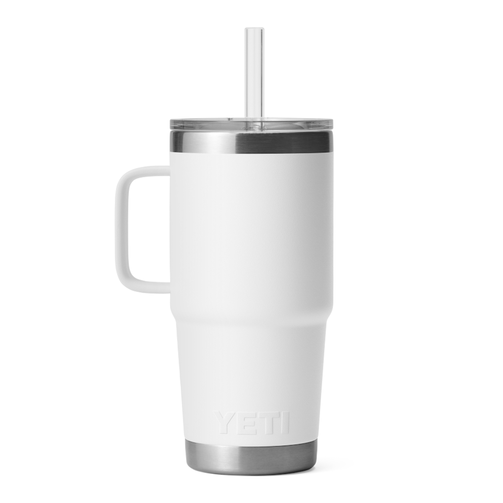YETI 25oz Becher mit Trinkhalm