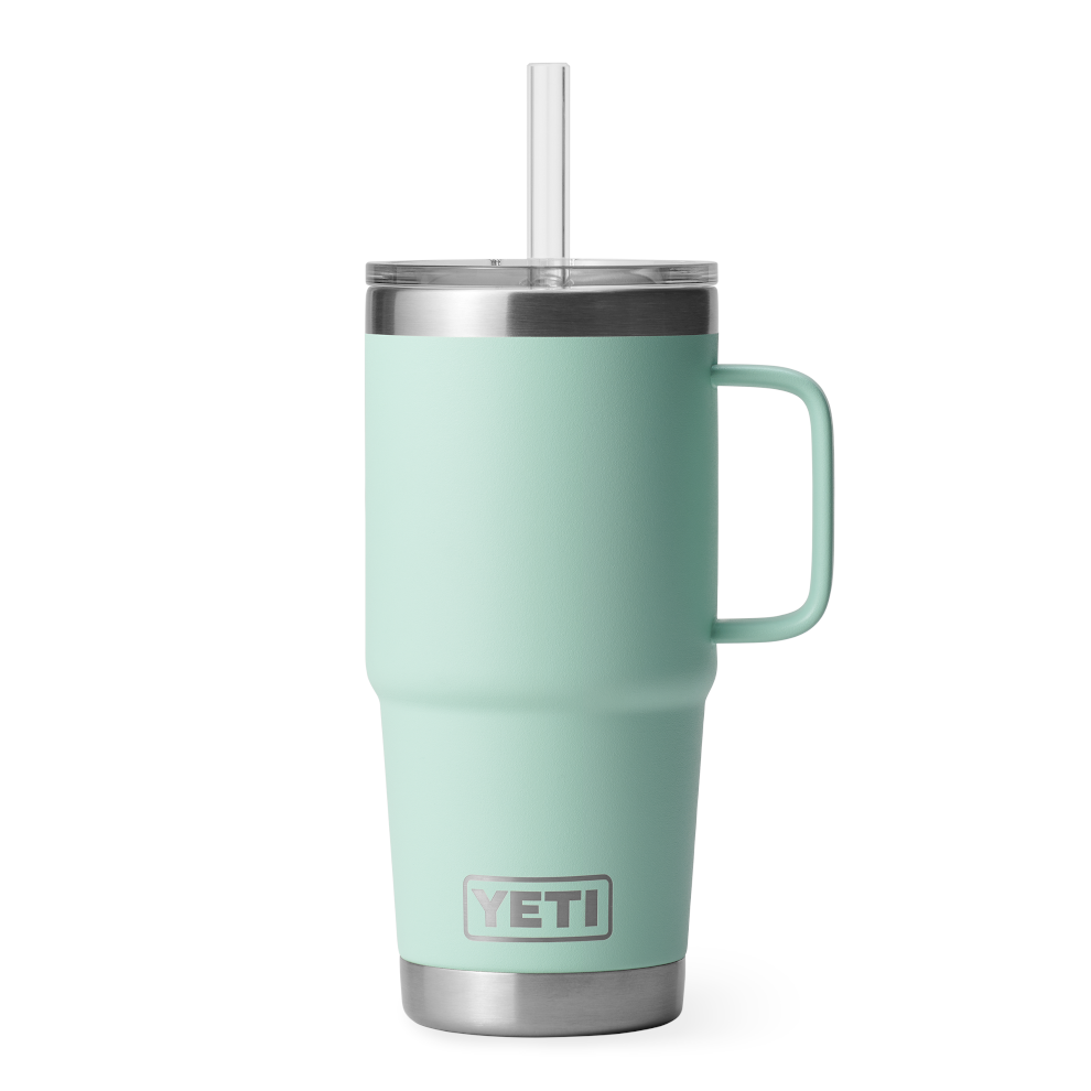 YETI 25oz Becher mit Trinkhalm