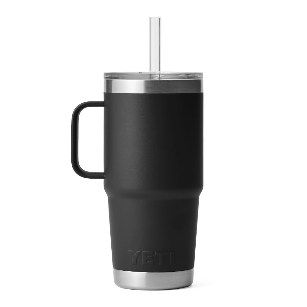 YETI 25oz Becher mit Trinkhalm