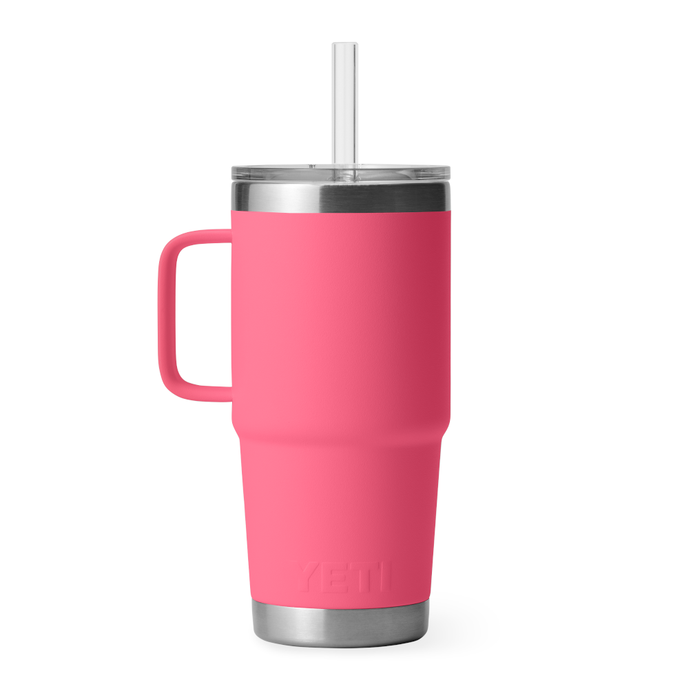YETI 25oz Becher mit Trinkhalm