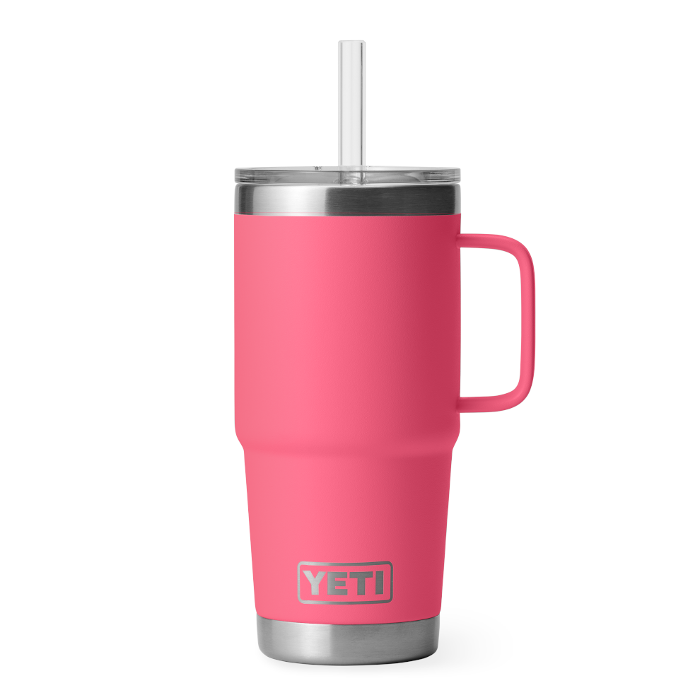 YETI 25oz Becher mit Trinkhalm
