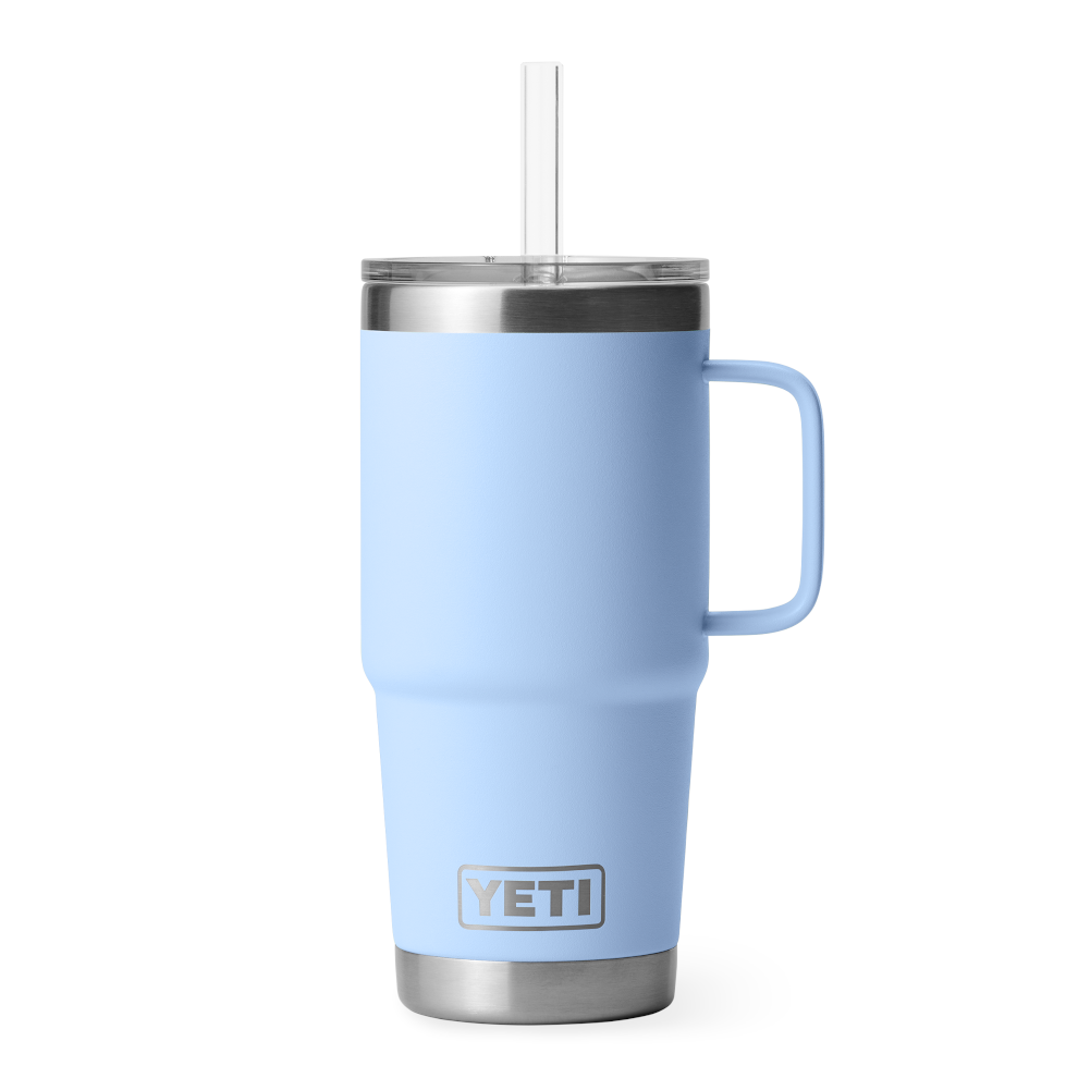 YETI 25oz Becher mit Trinkhalm