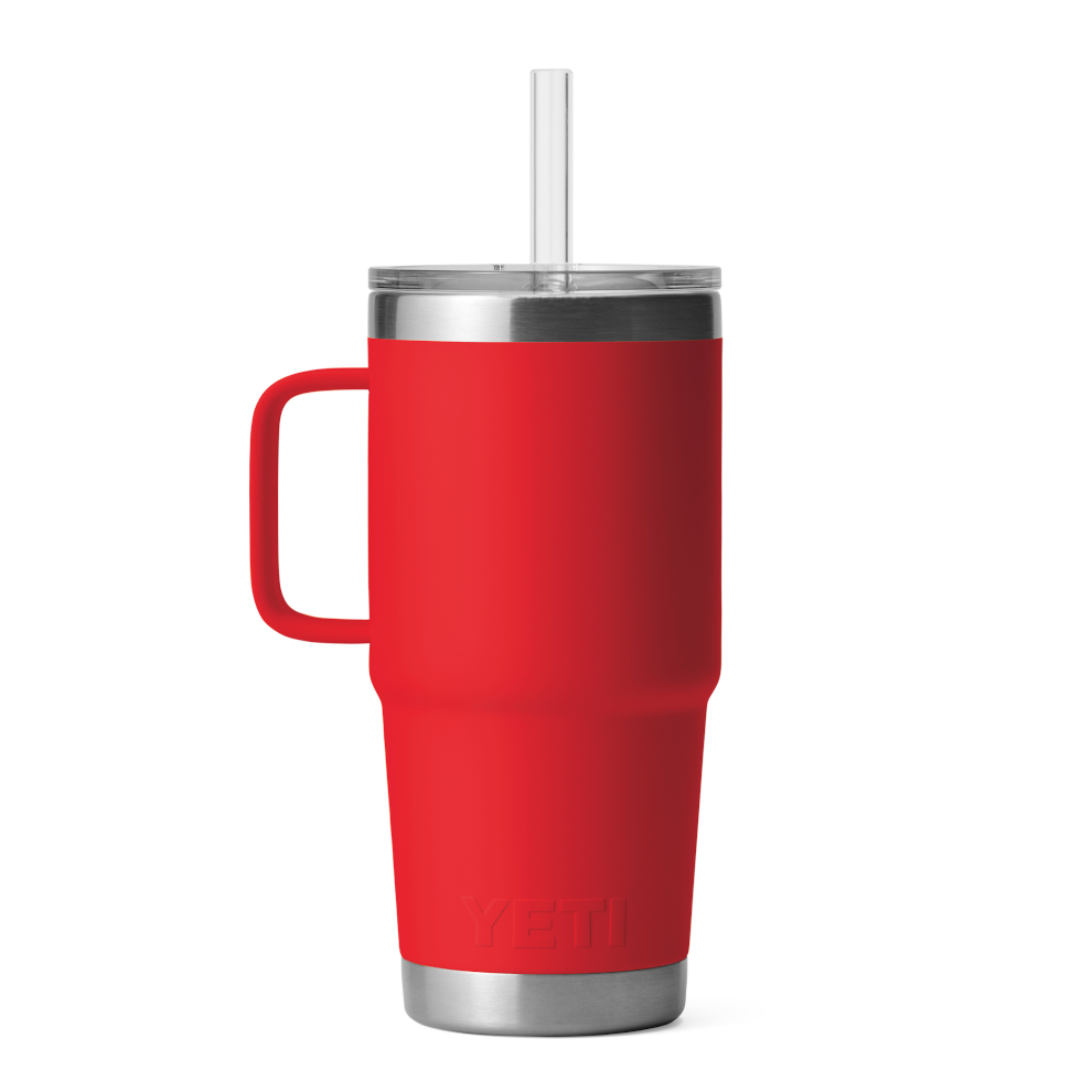 YETI 25oz Becher mit Trinkhalm