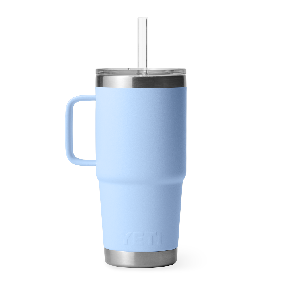 YETI 25oz Becher mit Trinkhalm