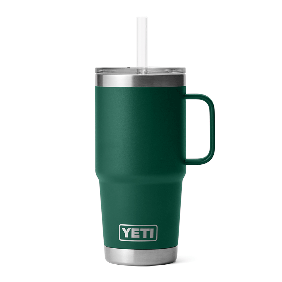 YETI 25oz Becher mit Trinkhalm