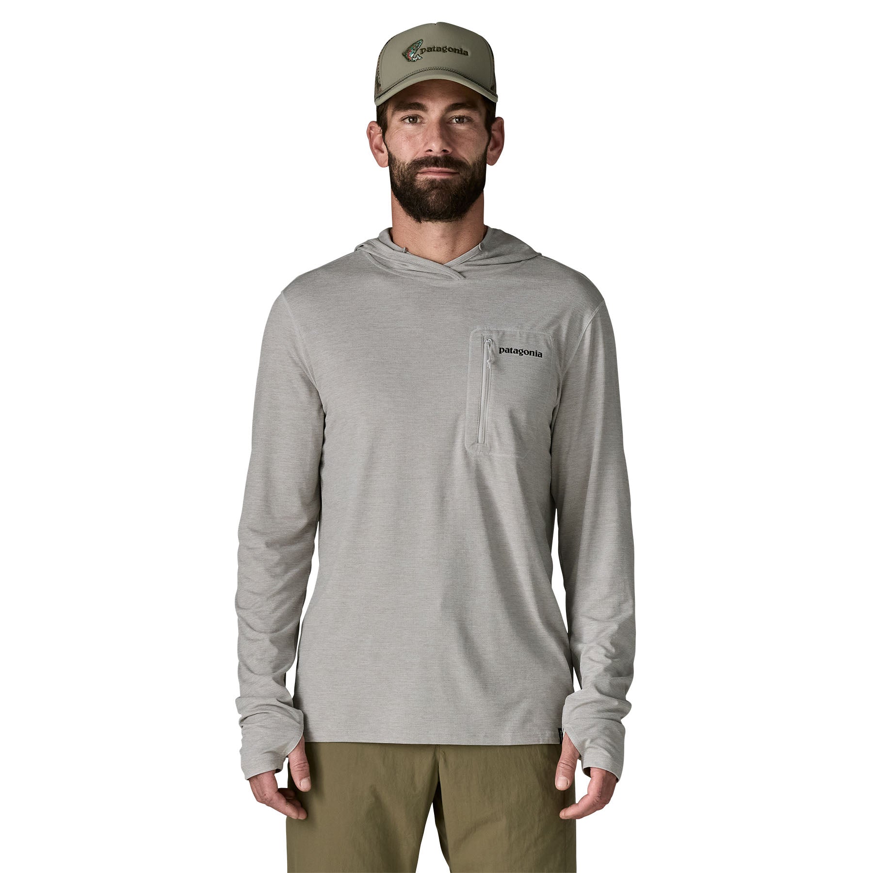 Men's Capilene Cool Sun Hoody - Fitz Roy Trout
