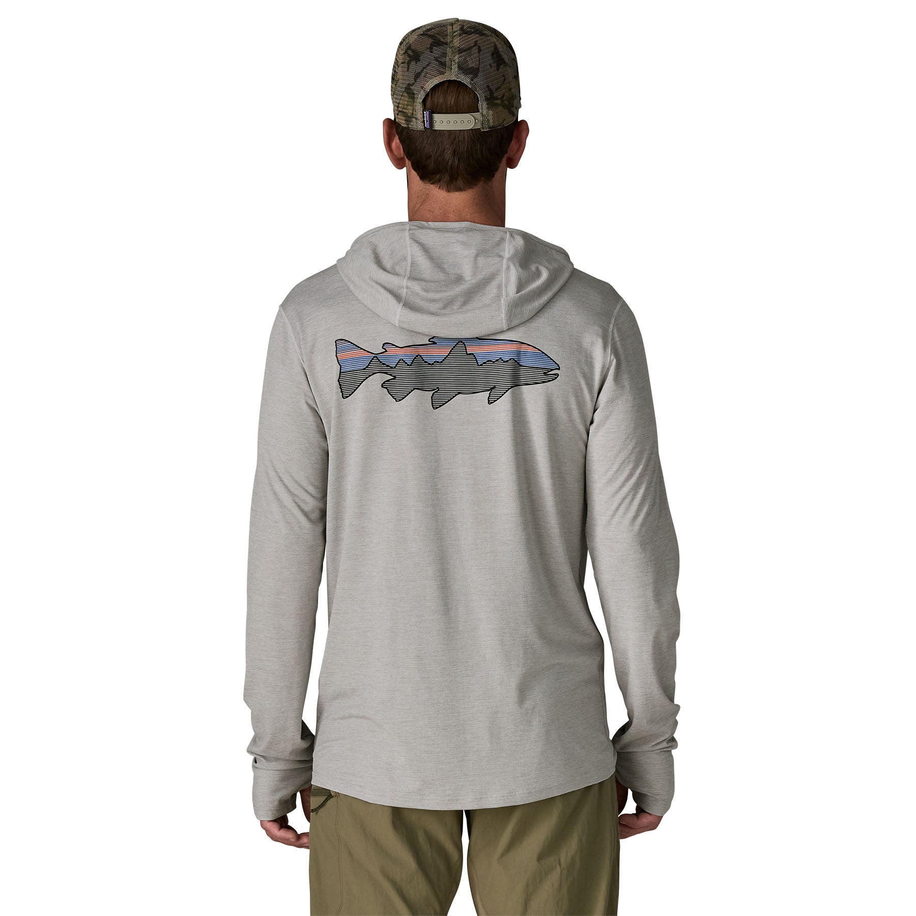 Men's Capilene Cool Sun Hoody - Fitz Roy Trout