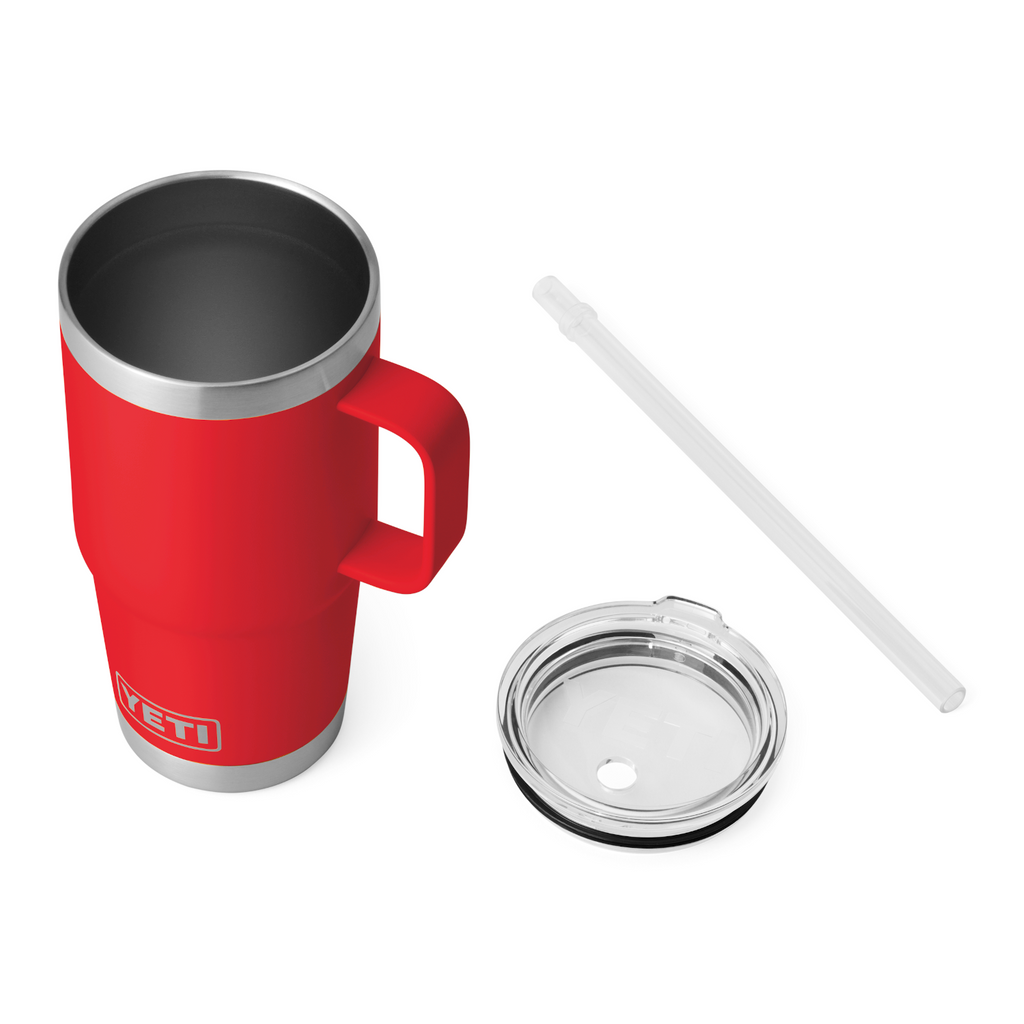 YETI 25oz Becher mit Trinkhalm