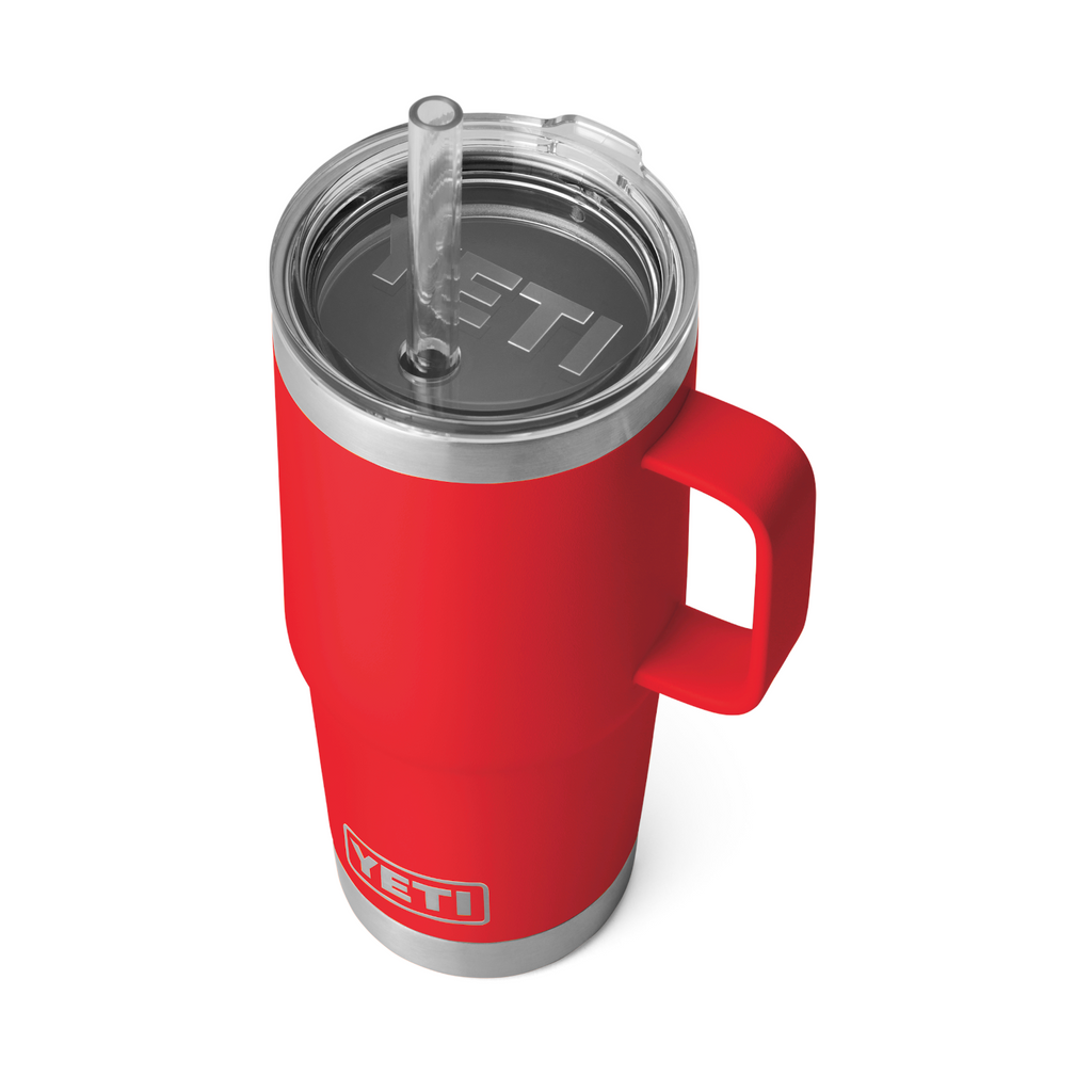 YETI 25oz Becher mit Trinkhalm